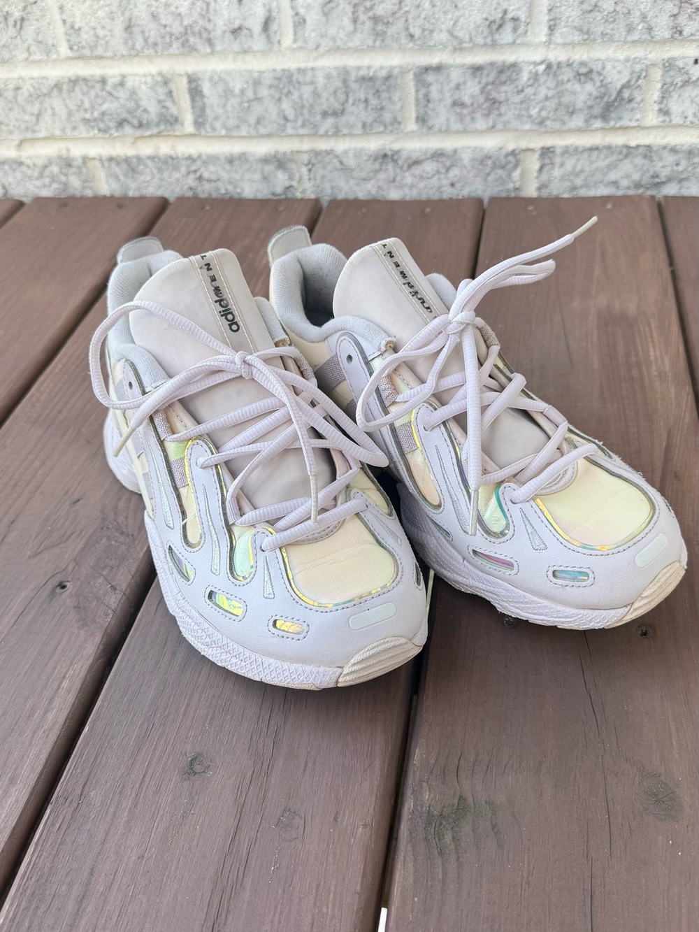 adidas Cloud White / Iridescent Sneakers size 7 women